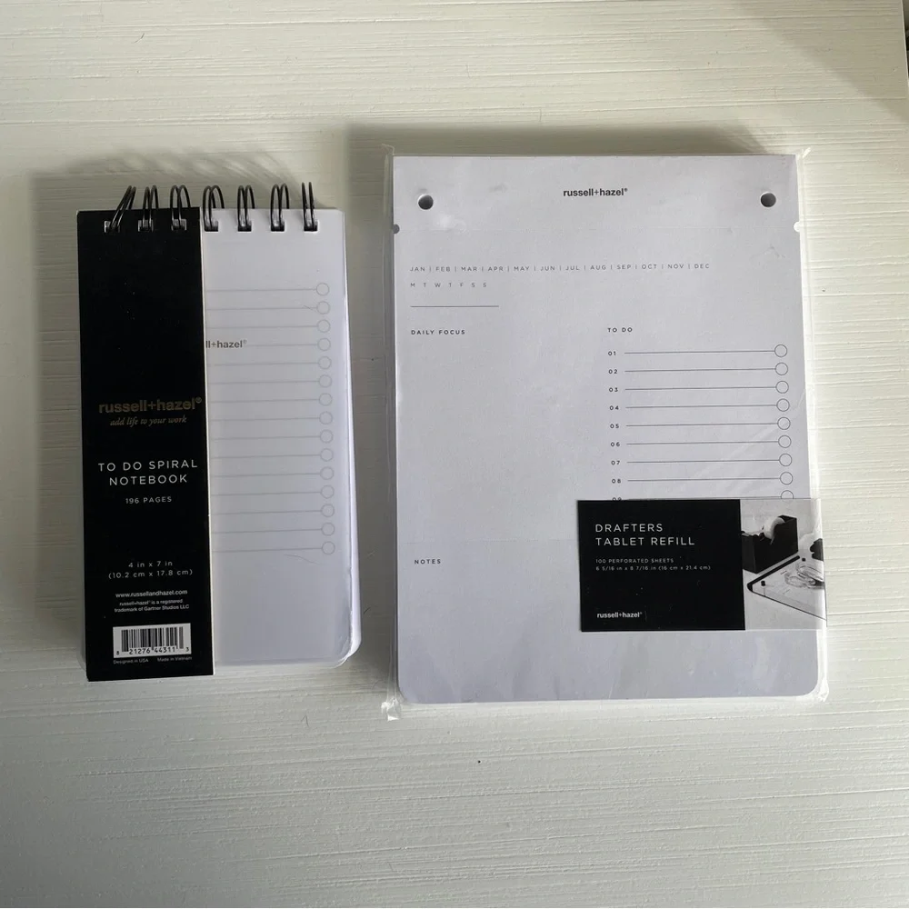 Russell+Hazel nwt notepad